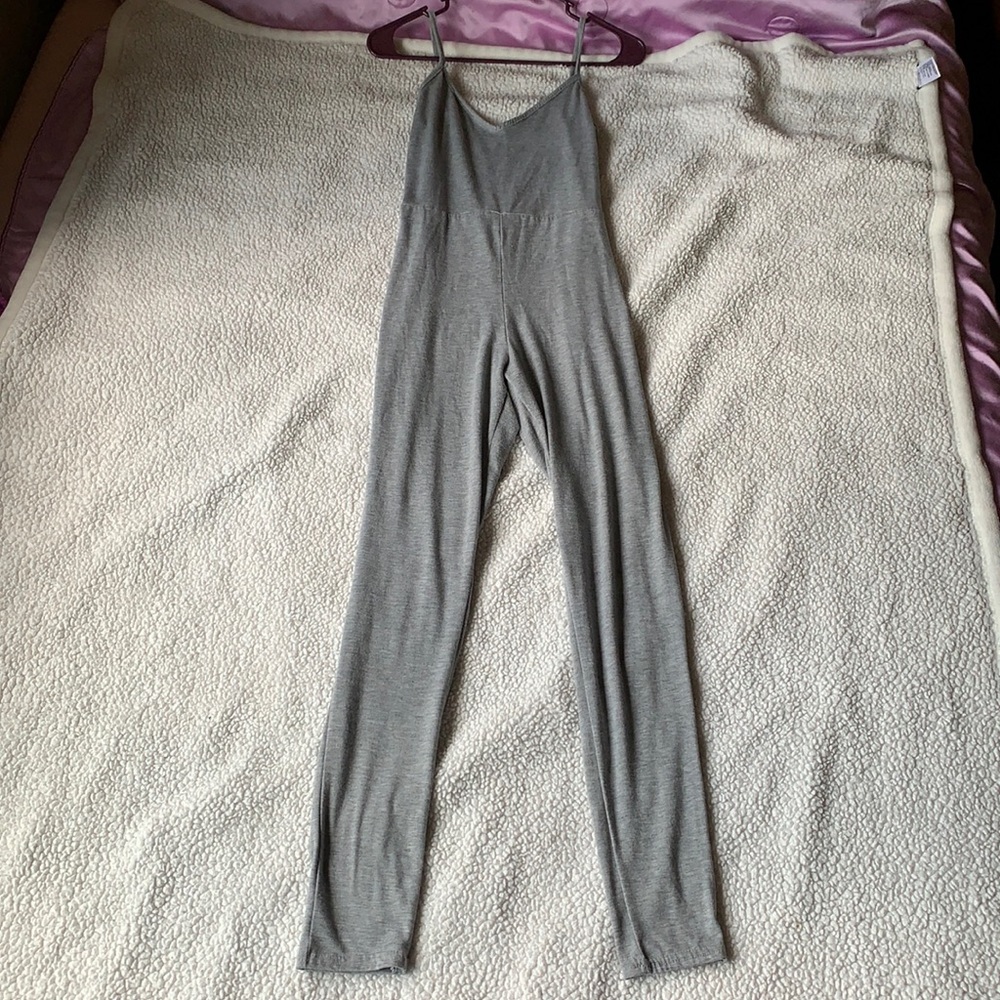 Grey Romper - high waisted size 6